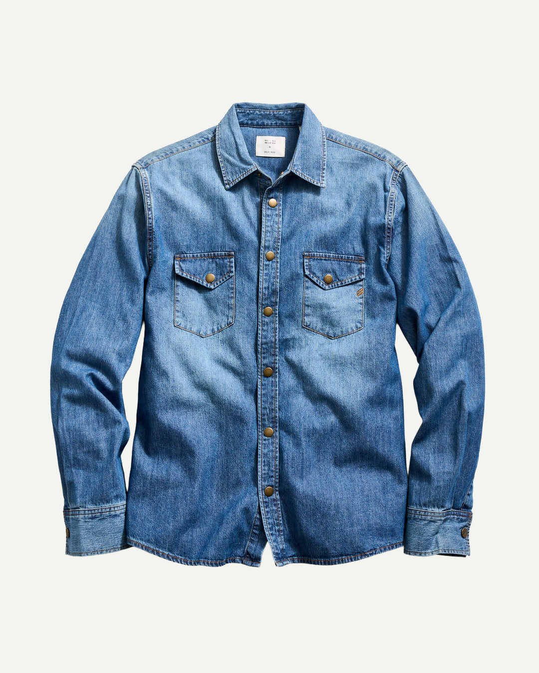 Shoals Denim Shirt - Light Indigo