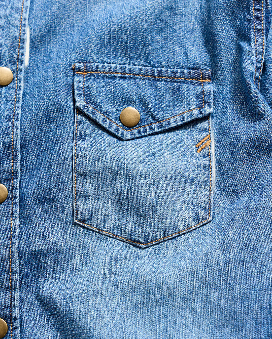 Shoals Denim Shirt - Light Indigo