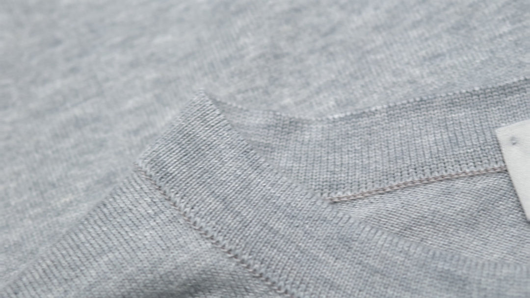 Lorca - Sea Island Cotton T-Shirt - Silver