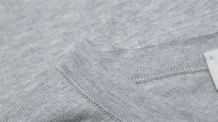 Lorca - Sea Island Cotton T-Shirt - Silver