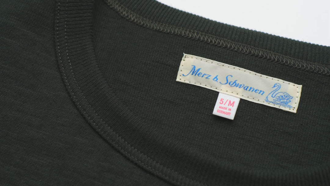 2S18 THE ORIGINALS Loopwheeled Relaxed Fit Heavyweight Long-Sleeve - Forest