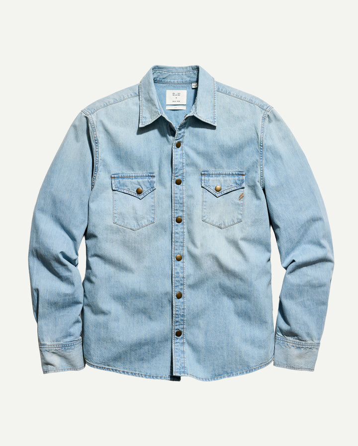 Shoals Denim Shirt - Denim Wash
